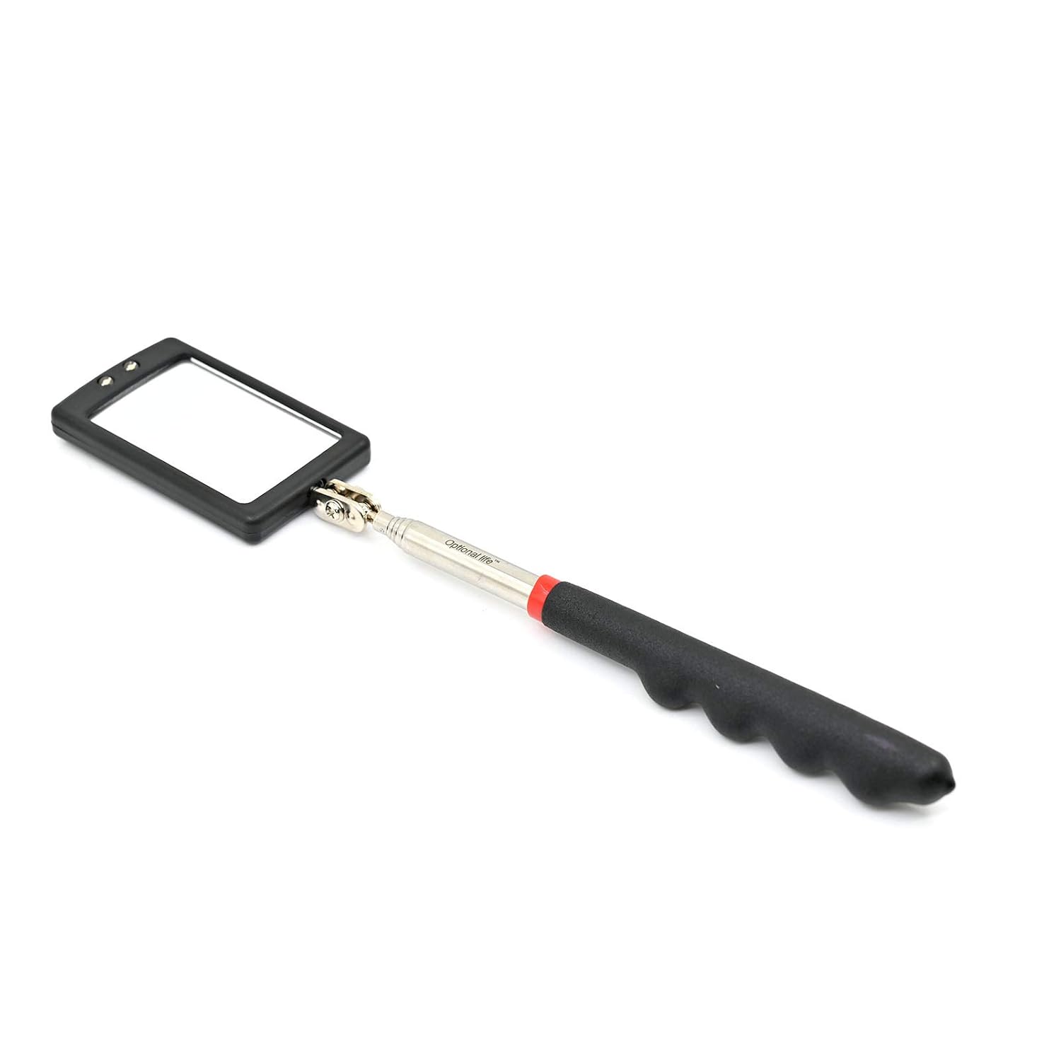 Telescoping LED Lighted Flexible Inspection Mirror 360 Swivel for Extra Viewing - Image 3