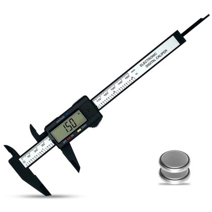 0-6" Digital Caliper, Large LCD, Auto-Off, Inch/Metric Conversion