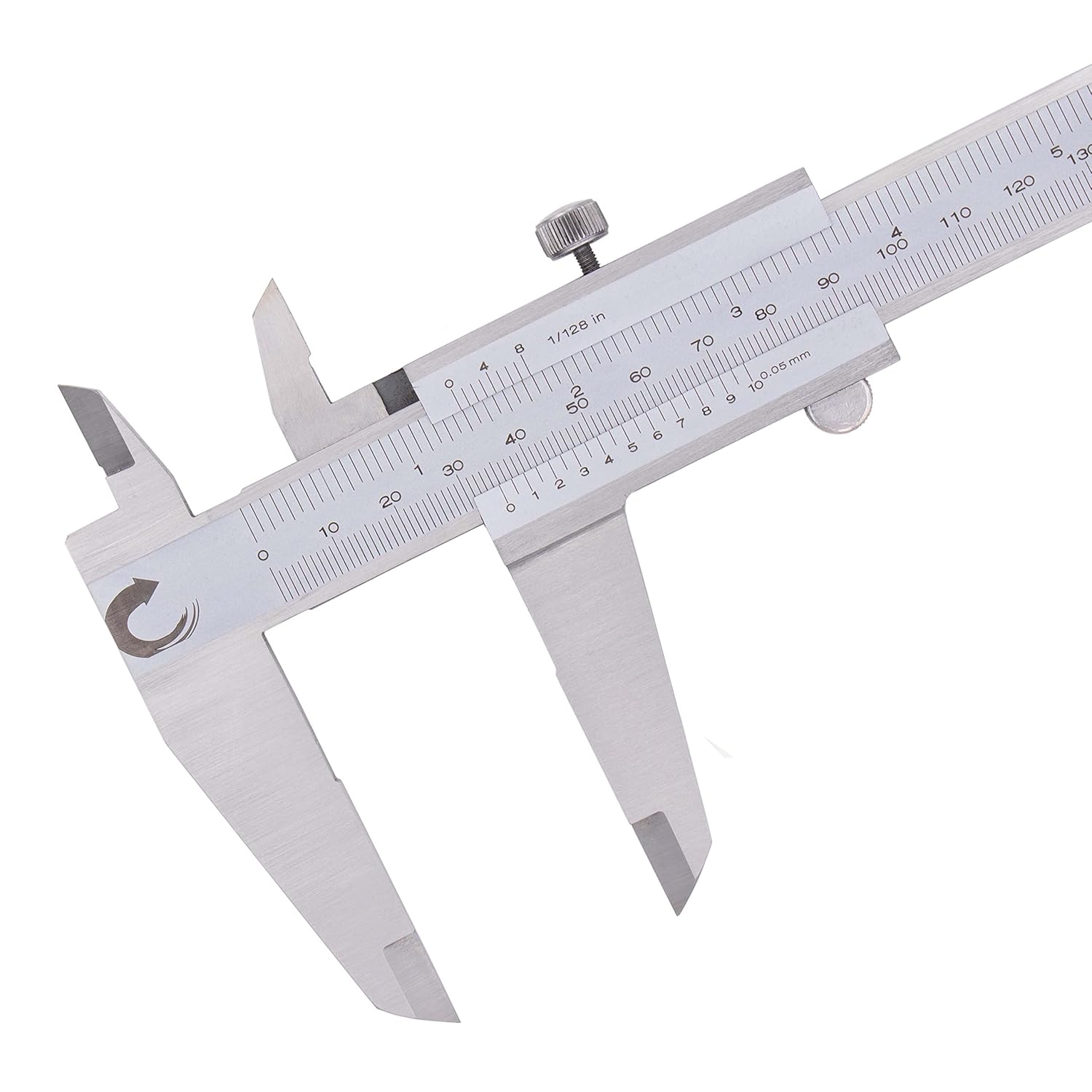 Clockwise Tools Vernier Caliper, 1205 0-12 Inch/300 mm, Inch (Fraction)/Metric, Stainless Steel - Image 4