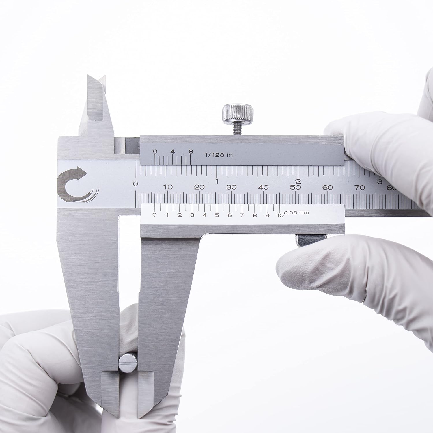 Clockwise Tools Vernier Caliper, 1205 0-12 Inch/300 mm, Inch (Fraction)/Metric, Stainless Steel - Image 3